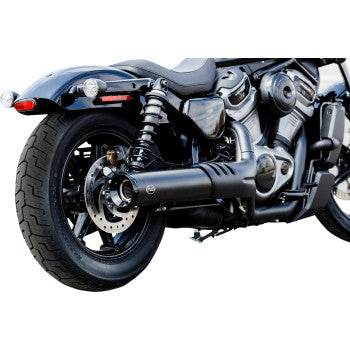 S&S Cycle 4-1/2" Grand National Slip-On Muffler - Black