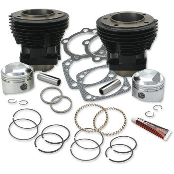 S&S Cycle Stock Bore 80" Cylinder and Standard Compression Piston Kit - Low Compression