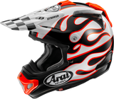 Arai VX-Pro4 Flame Helmet