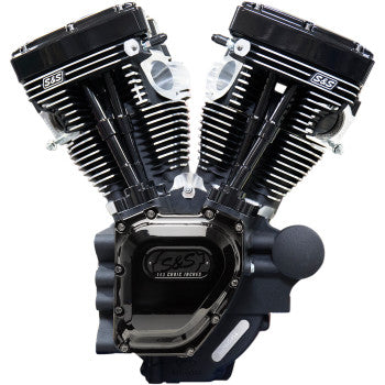 S&S Cycle T143 Long Block Engine - Black Edition - Dyna