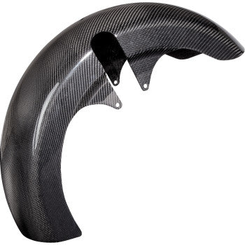 Carbon Fiber 21" Fat Wrapper Front Fender