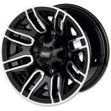 Moose Offroad 112X Wheel - Front - Black - 12x7 - 4/110 - 4+3