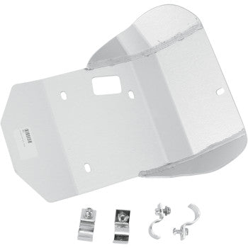 Moose Offroad Aluminum Skid Plate — Skid Plate Skid Plate - Silver - Honda - CRF230L