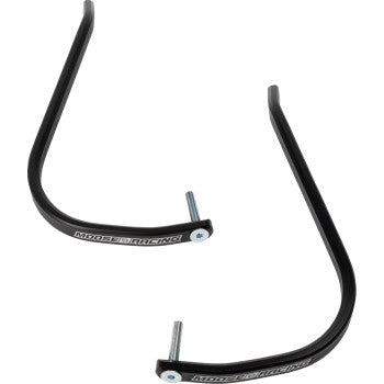 Moose Offroad Evo 2 Black Debris Deflectors with Tapered Clamp Set Evo 2 Black Debris Deflectors with Tapered Clamp Set