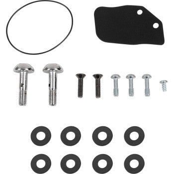 S&S Cycle Stealth Teardrop Air Cleaner Kit - M8 - Lava Chrome