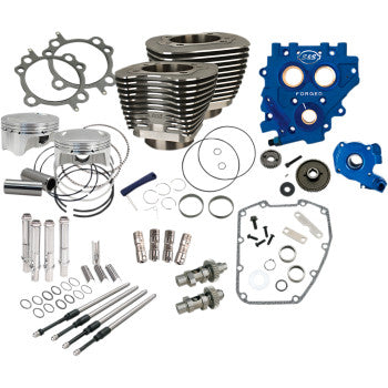 S&S Cycle 110" Power Package Performance Kit - Black