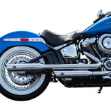 S&S Cycle Slash Cut Race Slip-On Mufflers - Chrome