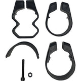 Moose Offroad Side View Mirror with Blind Spot Mirror - Side View - Octagon - Black