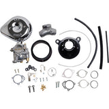 S&S Cycle Super G Carburetor with Stealth Air Cleaner Kit - Chrome - Evolution Big Twin
