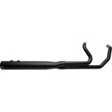 S&S Cycle 2-into-1 Sidewinder Exhaust System - 50 State - Black - Touring '07-'16