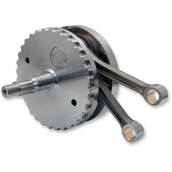 S&S Cycle Replacement Flywheel Assembly - 4-3/8" - with Sprocket Bearing Race - Twin Cam "B" '99-'06 (except '06 Dyna)