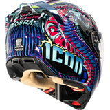 Icon Threshold™ Synthwave Lazer Cobra Modular Helmet