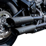 S&S Cycle Slash Cut Mufflers - 50 State - Black