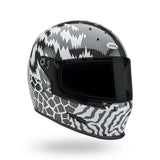 Bell Eliminator Carbon  Deathspray Black/White Helmet