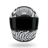 Bell Eliminator Carbon  Deathspray Black/White Helmet