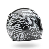 Bell Eliminator Carbon  Deathspray Black/White Helmet