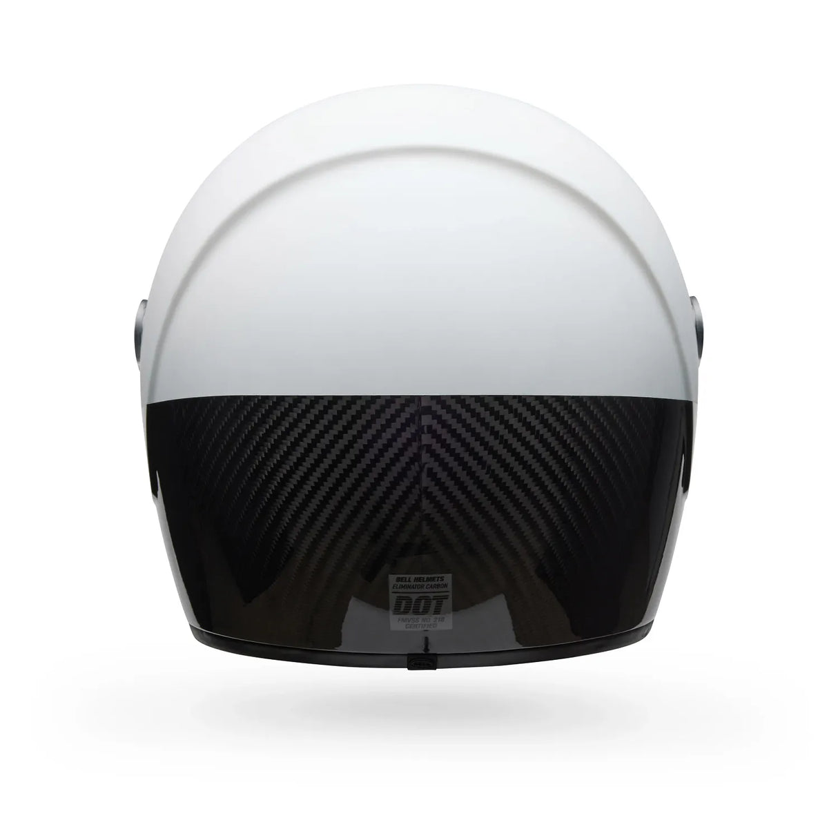 Bell Eliminator Carbon Diverge Matte/Gloss White/Black Helmet