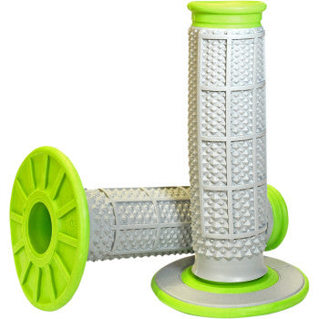 RENTHAL Tapered Dual-Compound Grips - Green