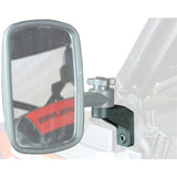 Moose Offroad Side Mirror Adapter with Flat Mountable Option for Polaris Pro-Fit Roll Cages Adapter - Mirror - Black - Pro-Fit - Each