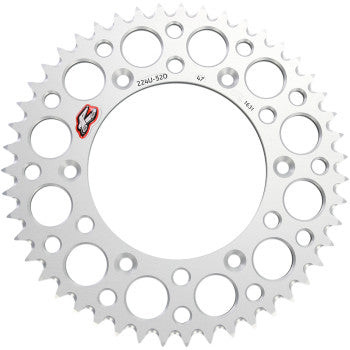 RENTHAL Ultralight Rear Sprocket - 47 Tooth - Silver