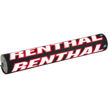 RENTHAL Vintage SX Crossbar Pad - 11-1/2" - Black/Red