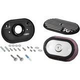 K & N Street Metal Air Intake Kit - Softail/Touring/Trike