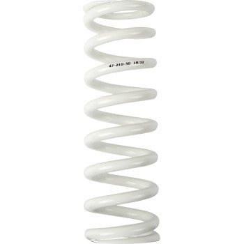 Moose Offroad Shock Spring Shock Spring - 47 mm OD - 50 n/mm - White