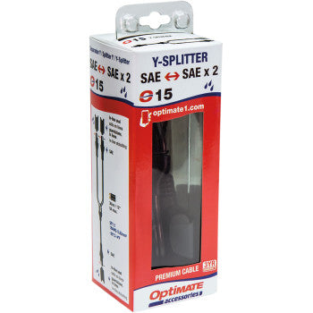 Tecmate OptiMate™ SAE Y-Splitter