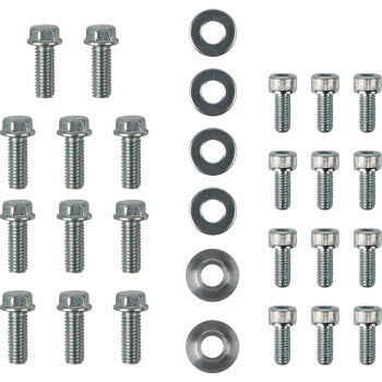 Moose Offroad Billet Radiator Guards Billet Radiator Guards - Silver - Beta