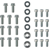 Moose Offroad Billet Radiator Guards Billet Radiator Guards - Silver - Beta