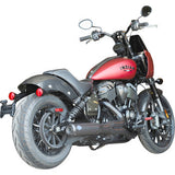 S&S Cycle 2-into-1 Qualifier Exhaust System - Guardian Black - 49-State - Indian Chief