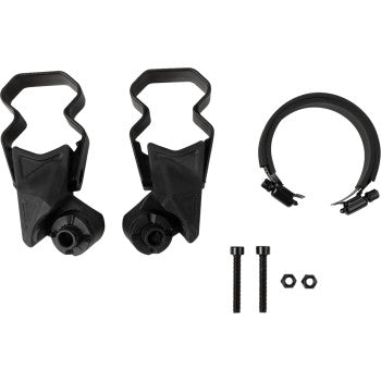 Moose Offroad Universal Side Mirror Adapter Mirror Adapter - Side View - Black - Pair - Universal