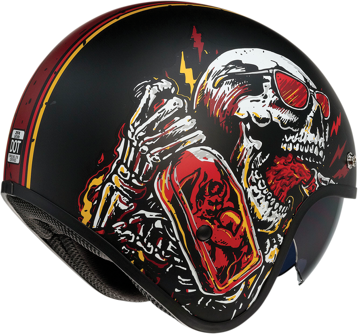 Saturn Devil Made Me Helmet