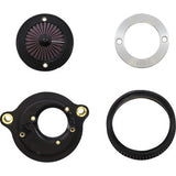 S&S Cycle Air Stinger Stealth Air Cleaner Kit - Chrome Ring