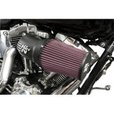K & N Aircharger® Intake System with Cast Aluminum Intake Tube - Satin Black