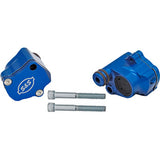 S&S Cycle Billet Head Breather Kit - Anodized Blue - M8