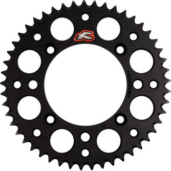 RENTHAL Rear Aluminum Sprocket - 49 Tooth - Black - KTM