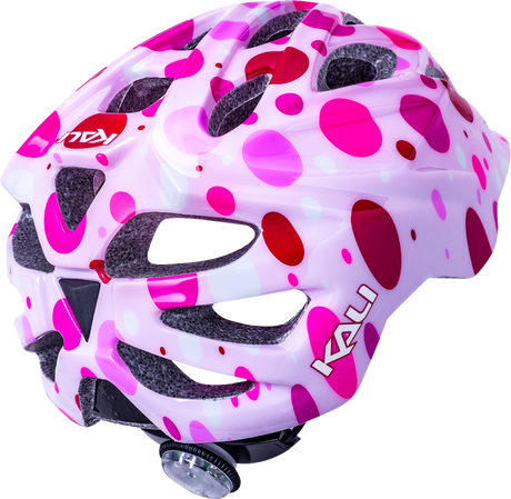 Child Chakra Lighted Confetti Bicycle Helmet
