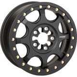 Moose Offroad 351X 5-Lug Beadlock Wheel - Satin Black - 15x7 - 5/4.5 - 5+2