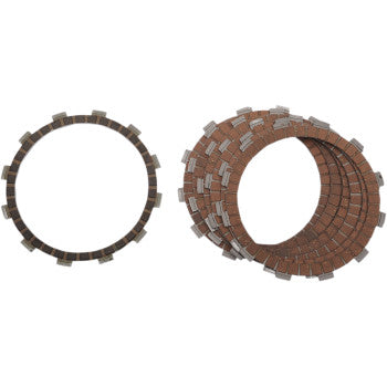 Moose Offroad Clutch Friction Plate Set Clutch Friction Plates - CRF 450