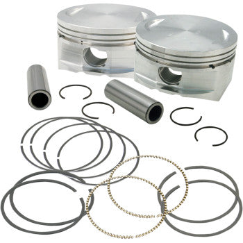 S&S Cycle Piston Kit - For 97" Big Bore Kit - 3.927" - +0.010"