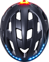 Central Lit Solid Bicycle Helmet