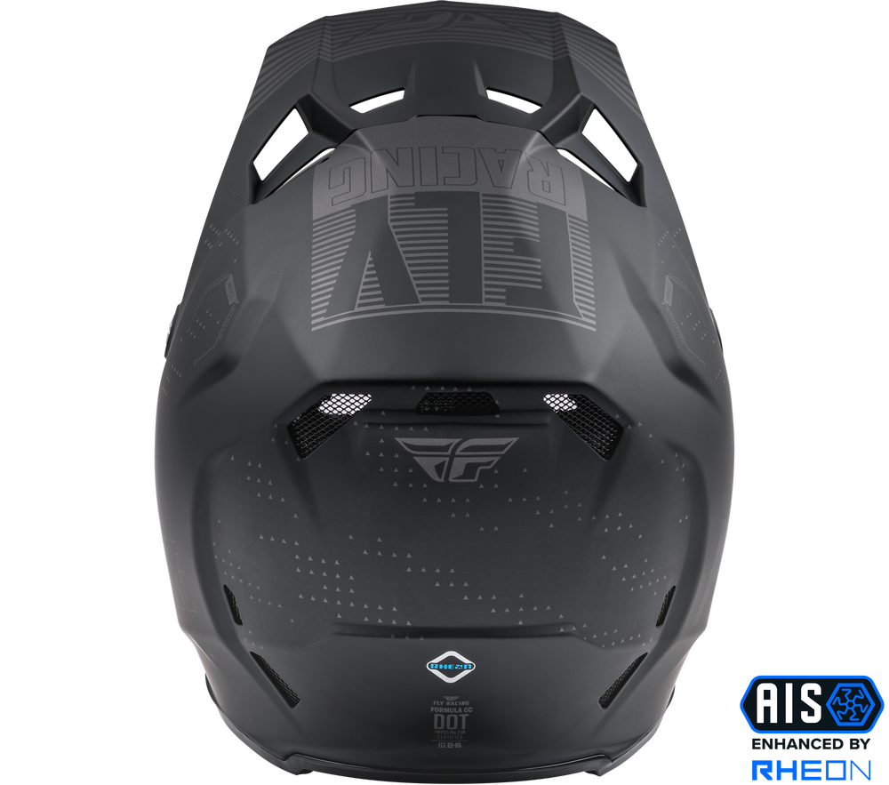 FLY RACING FORMULA CC PRIMARY HELMET MATTE GREY/BLACK