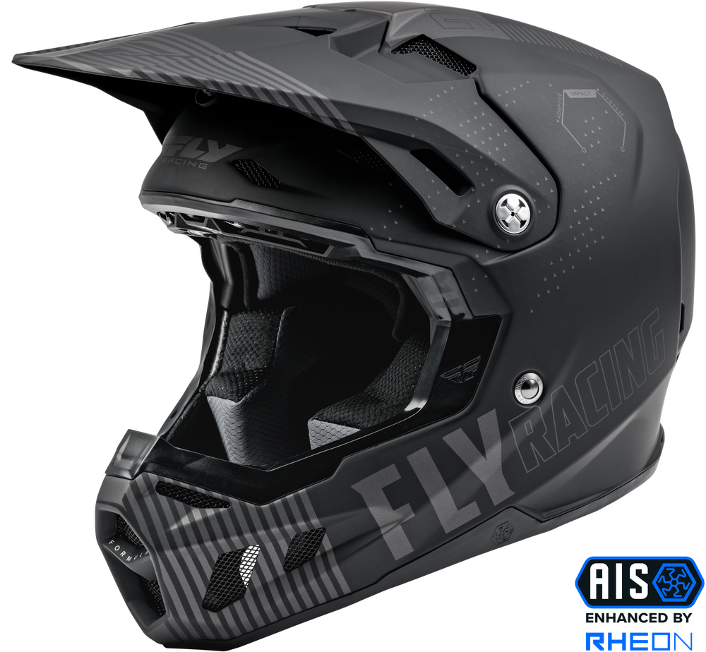 FLY RACING FORMULA CC PRIMARY HELMET MATTE GREY/BLACK