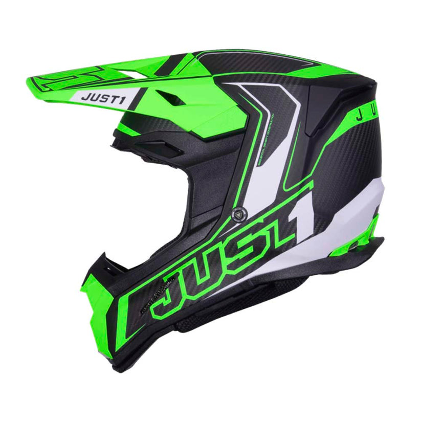 Just1 J22 Carbon Fluo 2.0 Helmet