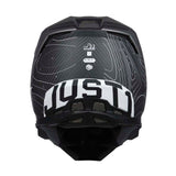 Just1 J22 Frontier Black White Carbon Helmet