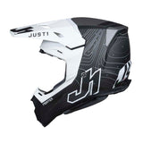 Just1 J22 Frontier Black White Carbon Helmet