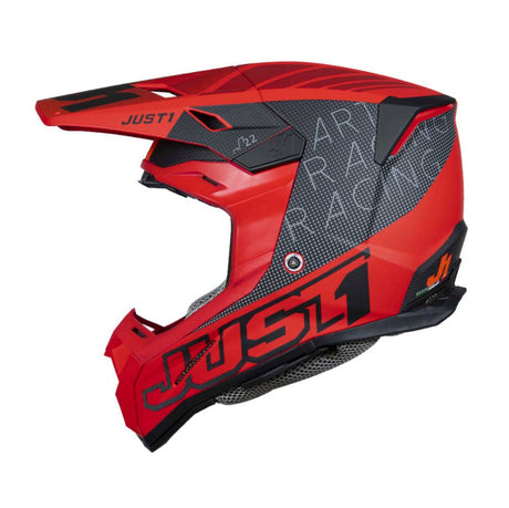 Just1 J22F Dynamo Black/Red Helmet (M)