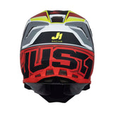 Just1 J22F Frenetik Fire Fluo Yellow/Red/White Helmet