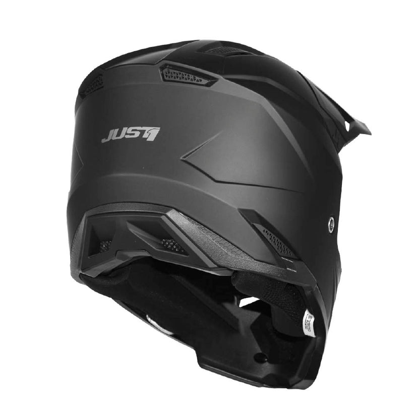 Just 1 J40 Solid Black Helmet
